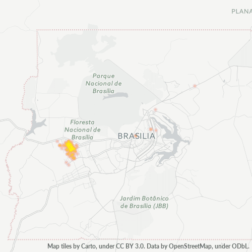 72210-000 Heatmap de Densidade da Empresa