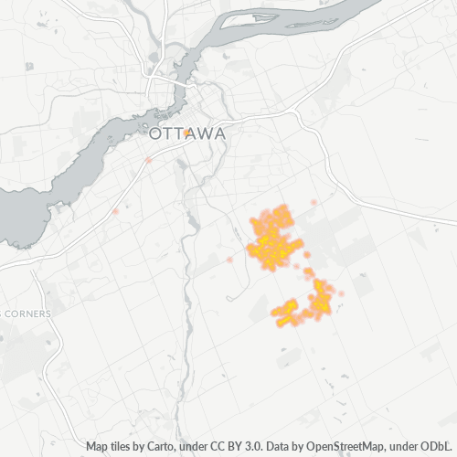 K1T Business Density Heatmap