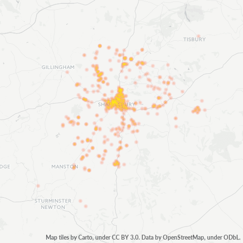SP7 Business Density Heatmap