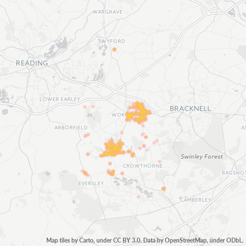 RG40 Business Density Heatmap