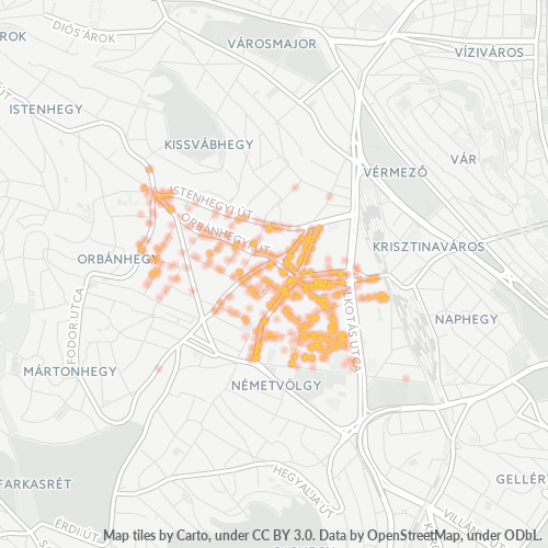 1126 Vállalati sűrűségi térkép