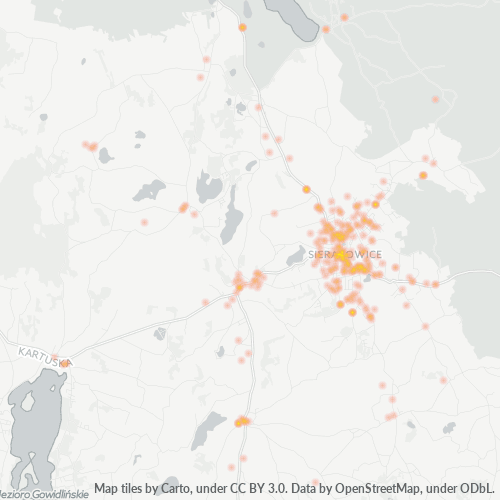 83-340 Mapa intensywności działalności gospodarczej