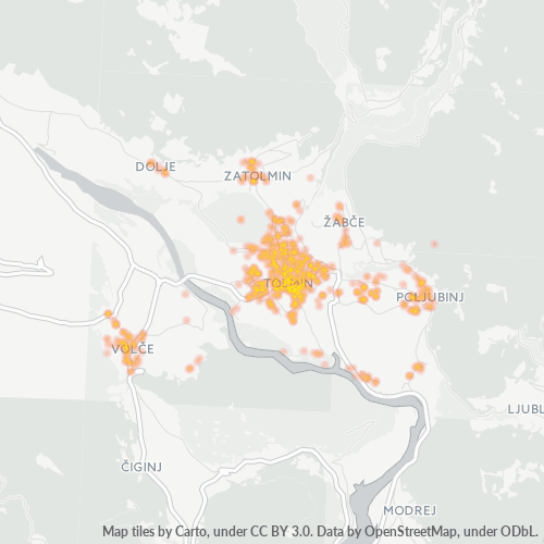 5220 Zemljevid gostote poslovanja