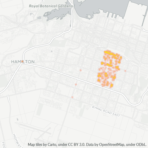 L8V Business Density Heatmap