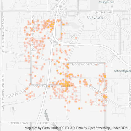 44321 Business Density Heatmap
