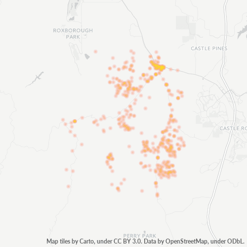 80135 Business Density Heatmap