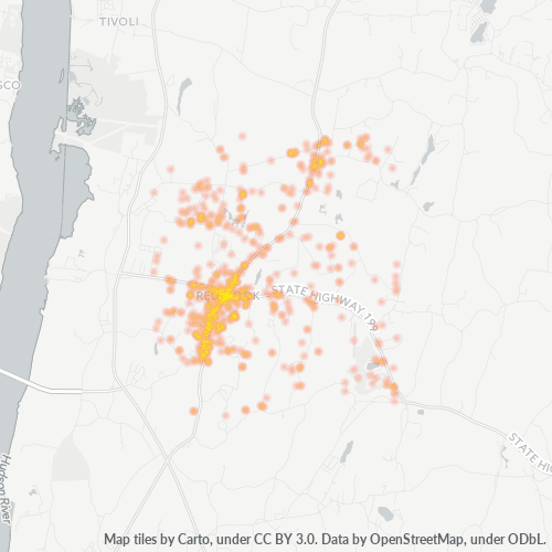12571 Business Density Heatmap