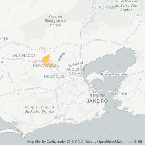 26020-000 Mapa de calor de densidad empresarial