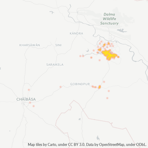 831002 Business Density Heatmap