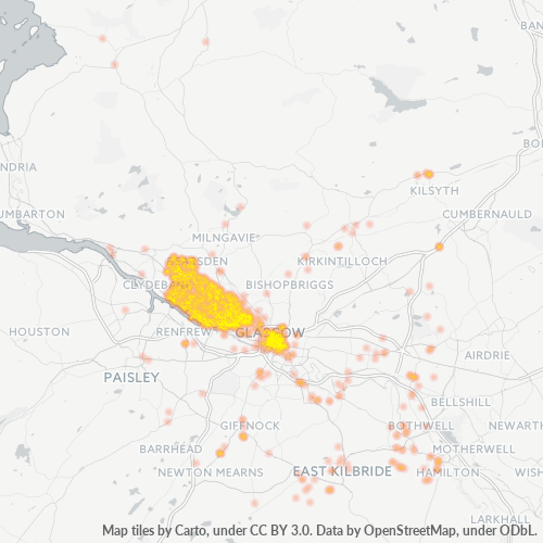 G1 Business Density Heatmap