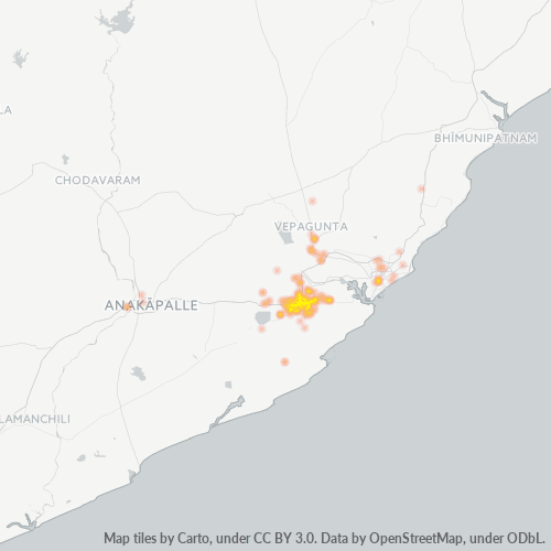 530026 Business Density Heatmap