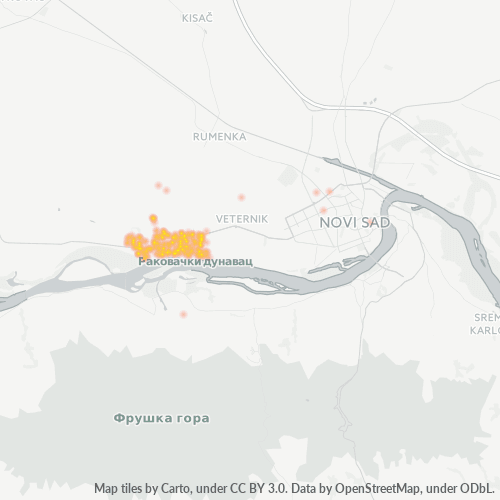 21410 Karta gustine preduzeća