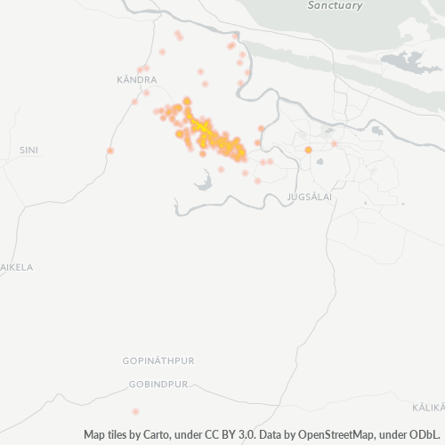 832108 Business Density Heatmap