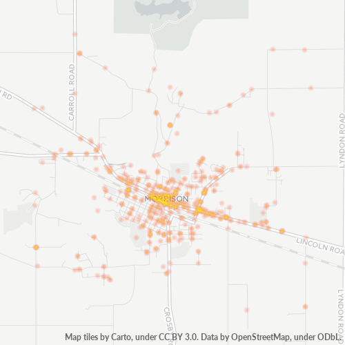 61270 Business Density Heatmap