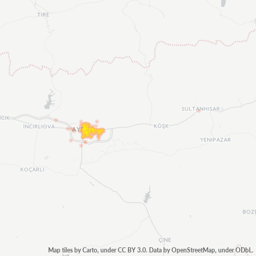09010 Şirket Yoğunluğu Isı Haritası