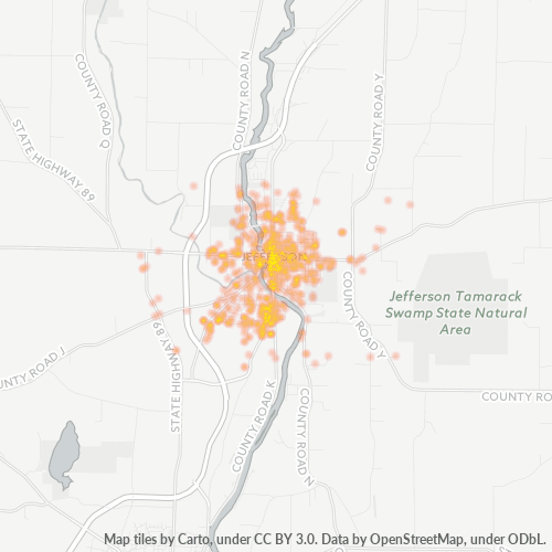 53549 Business Density Heatmap
