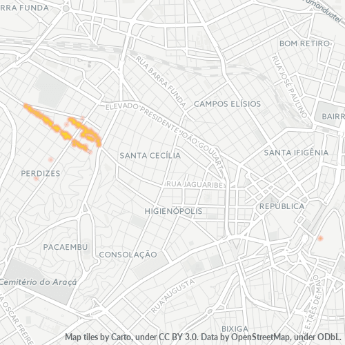 05006-000 Heatmap de Densidade da Empresa