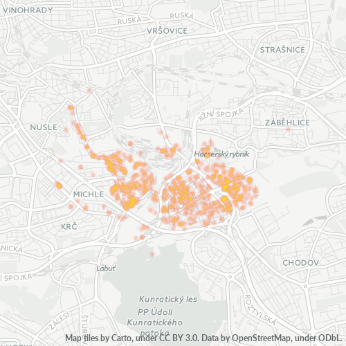 141 00 Mapa hustoty obchodu