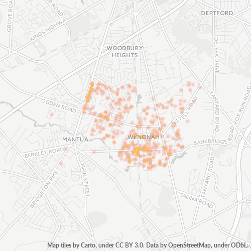 08090 Business Density Heatmap