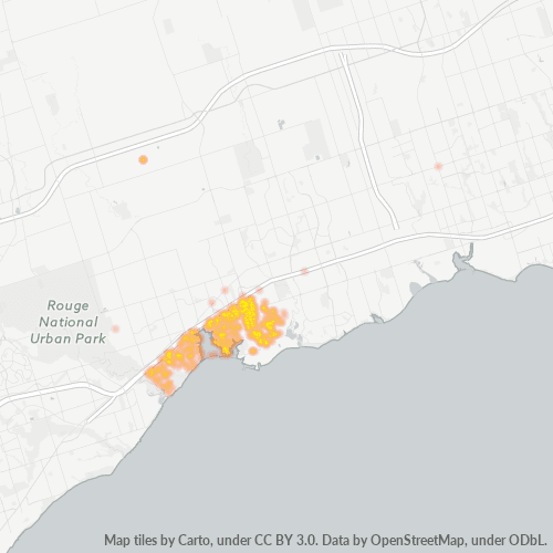 L1W Business Density Heatmap