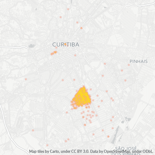 81630-000 Heatmap de Densidade da Empresa