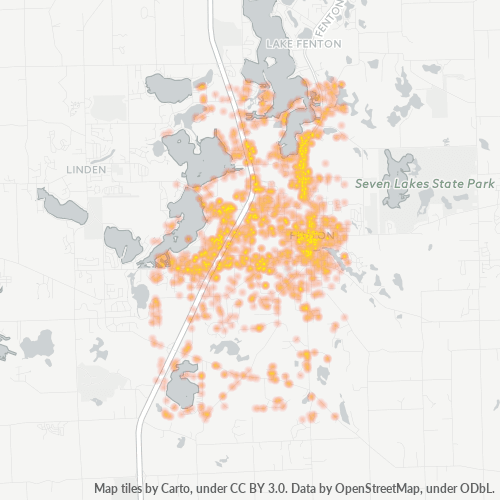 48430 Business Density Heatmap