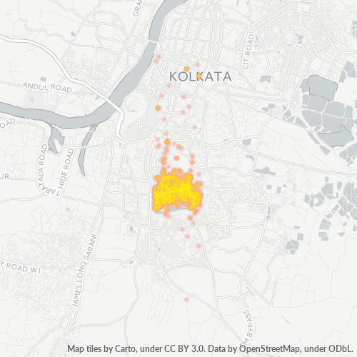 700029 Business Density Heatmap