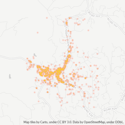 93644 Business Density Heatmap