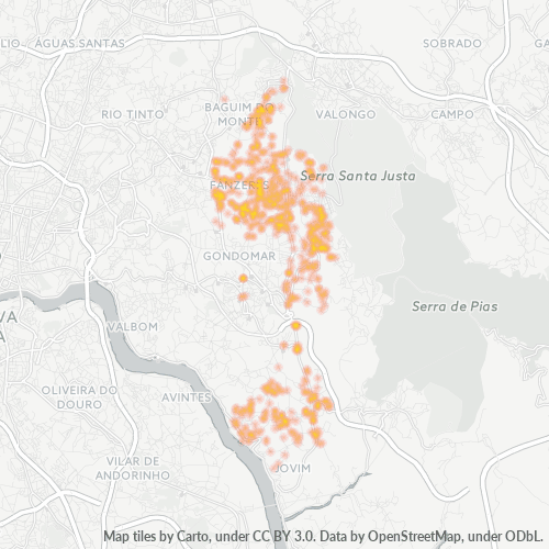 4510 Heatmap de Densidade da Empresa