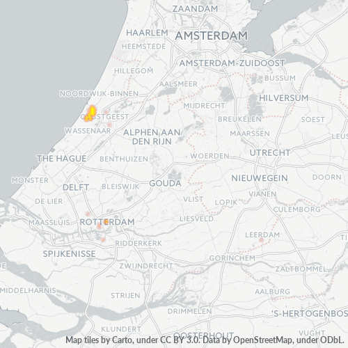 2223 Heatmap Bedrijfsdichtheid