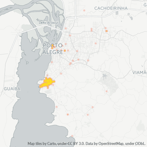 91910-000 Heatmap de Densidade da Empresa