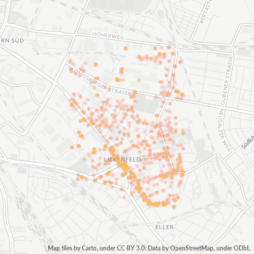 40231 Standortdichte-Heatmap