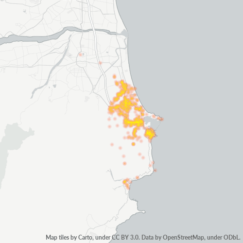 270 商業密度熱圖