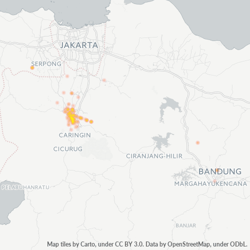 16133 Peta Panas Densitas Bisnis
