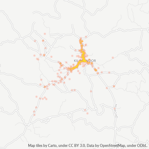 695601 Business Density Heatmap