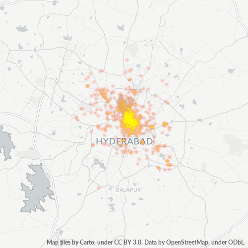 500029 Business Density Heatmap