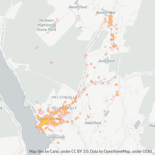 10516 Business Density Heatmap