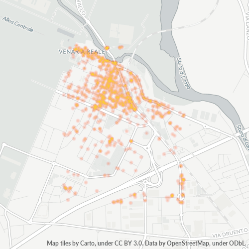Mappa di calore per cap 10078