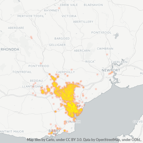 CF1 Business Density Heatmap