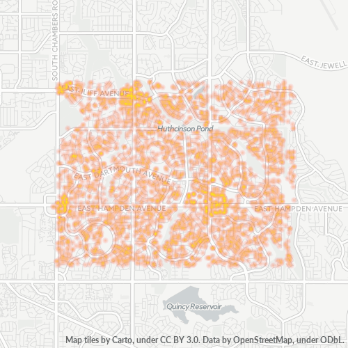 80013 Business Density Heatmap