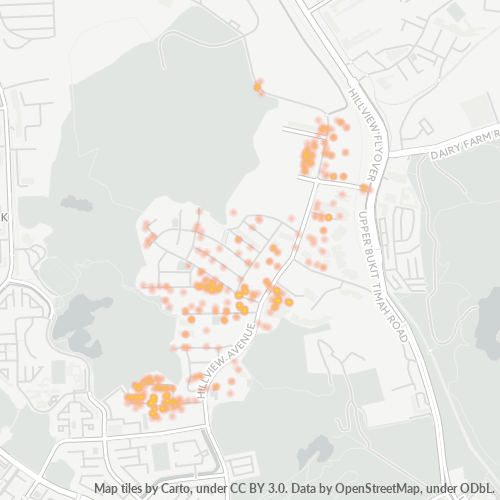 66 Business Density Heatmap