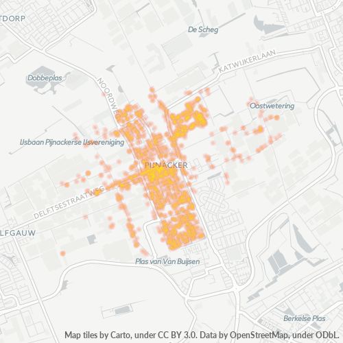 2641 Heatmap Bedrijfsdichtheid