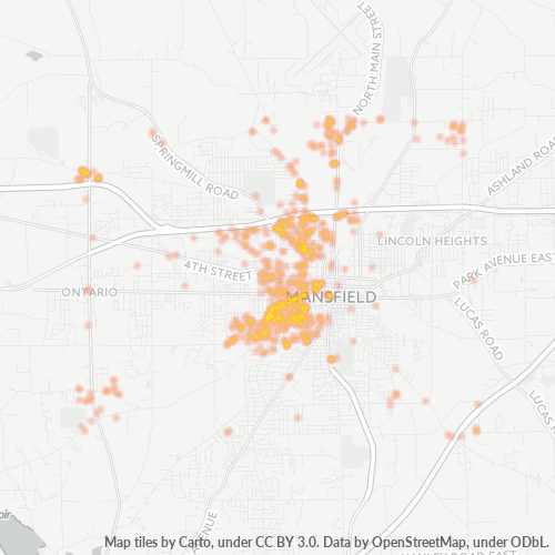 44903 Business Density Heatmap