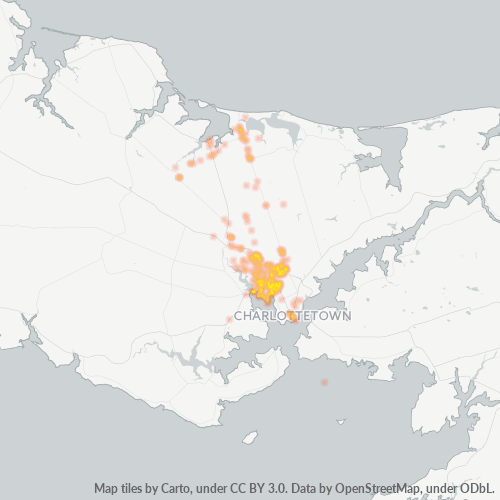 C1E Thermocarte de densité d'activité