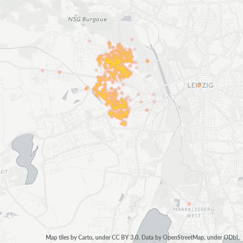 Heatmap für plz 04179