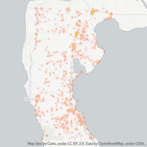 98282 Business Density Heatmap
