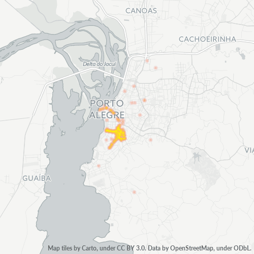 90880-000 Heatmap de Densidade da Empresa