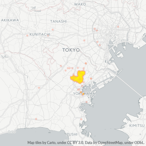 222 事業密度ヒートマップ