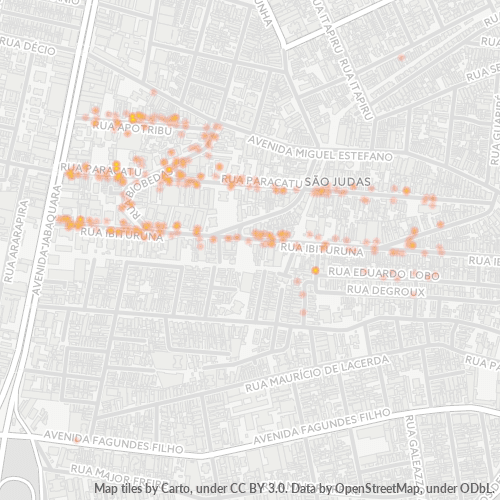 04302-000 Heatmap de Densidade da Empresa