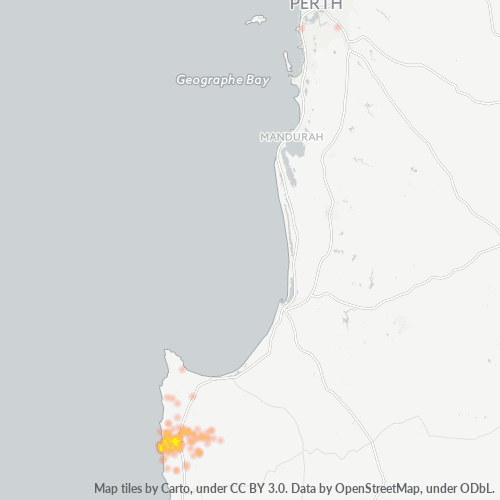6285 Business Density Heatmap